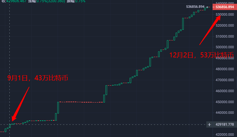 比特币这个月(比特币这个月会涨到4w8吗)