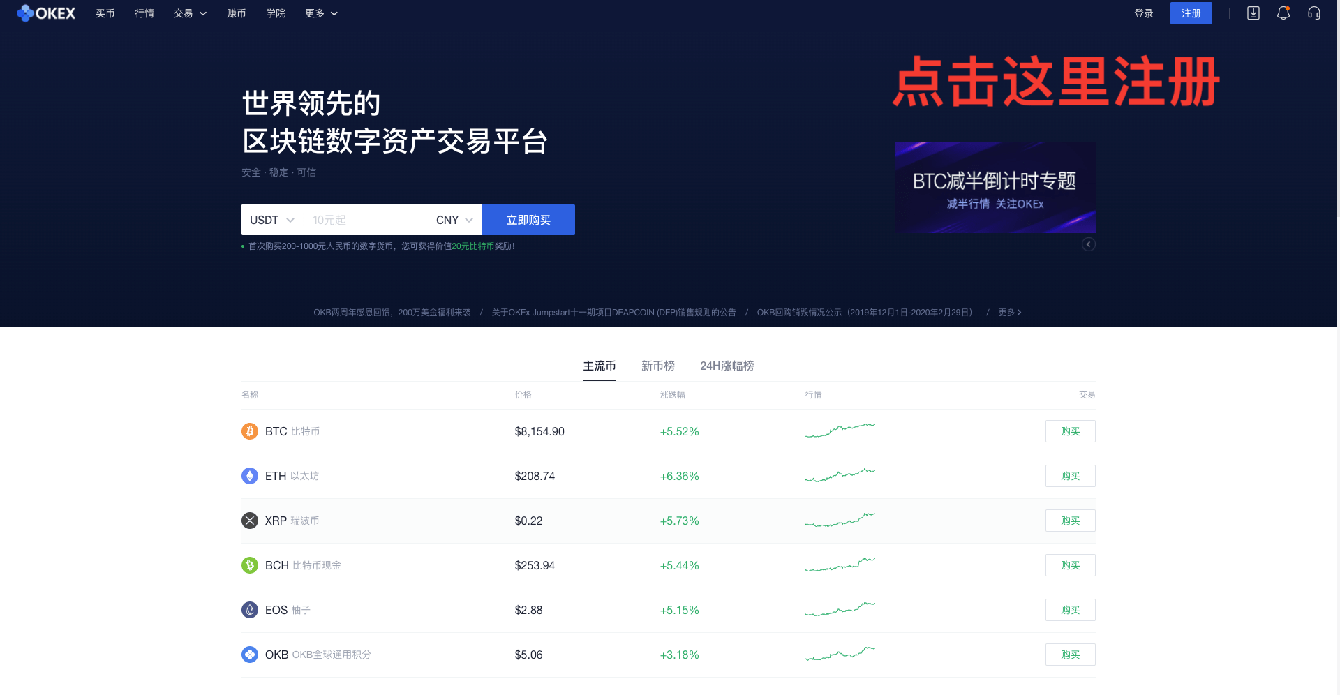 币行比特币如何进行交易(比特币的币币交易)